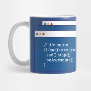 Funny coding computer screen Mug